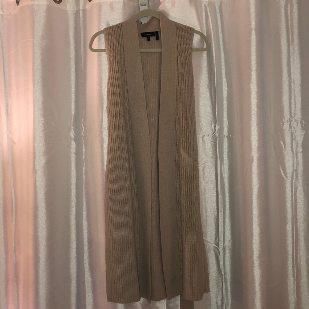 Theory Sleeveless Wool/Cashmere Vest
